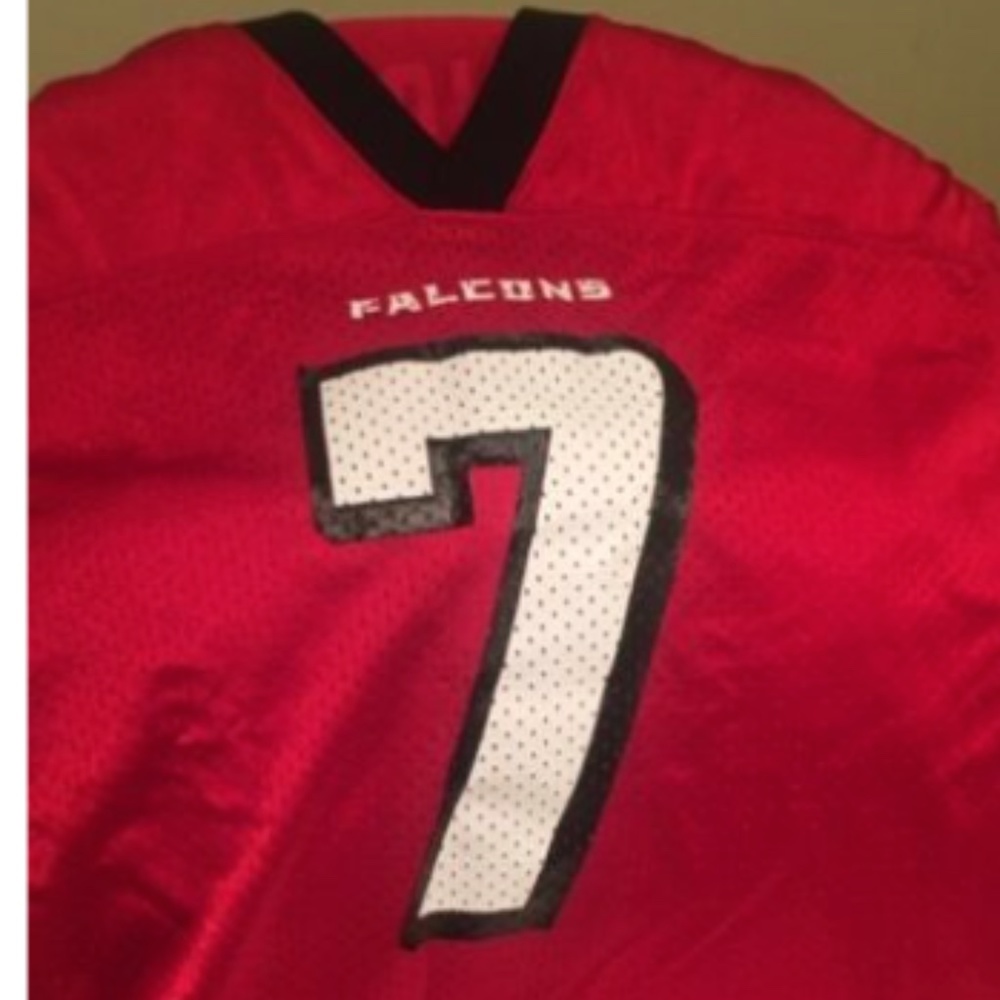 MICHAEL VICK Red Reebok Youth XL/Adult Medium